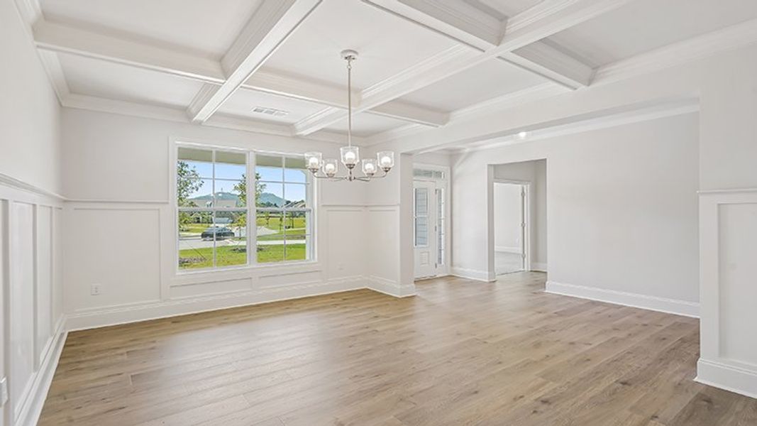 Representative unfurnished interior of a home built from the Sonoma by D.R. Horton in Thalley Creek Estates, Cumming (Image 20).