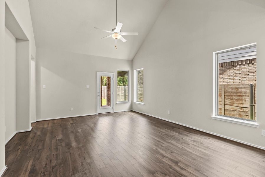 Spacious, unfurnished interior of a new home in Two Step Farm, Montgomery (Image 28). Spacious, unfurnished interior of a new home in Two Step Farm, Montgomery (Image 28).