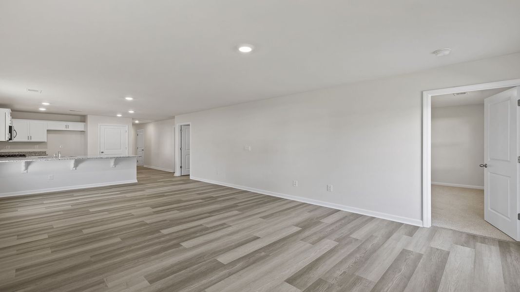 Spacious, unfurnished interior of a new home in Village Grove, Greenville (Image 26).