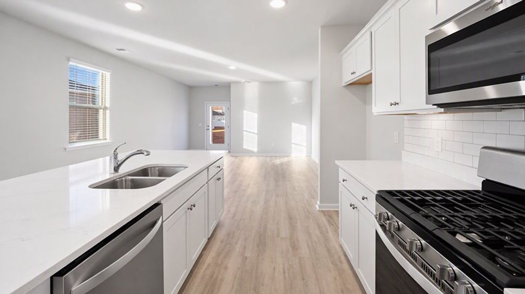 Furnished interior view inside a new home in Sease's Pond, Gilbert (Image 5).