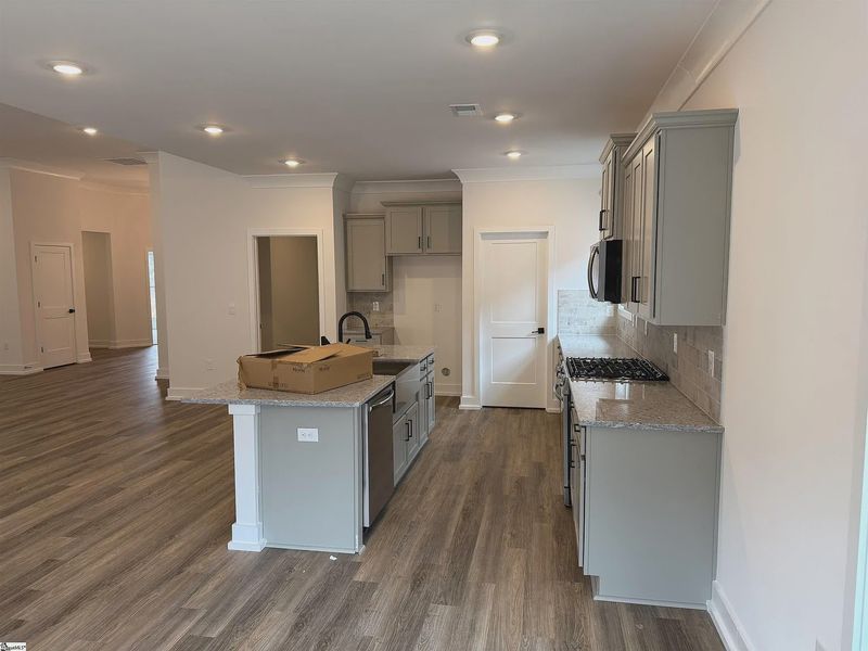Furnished interior view inside a new home in Hidden Lake Estates, Greenville (Image 3).
