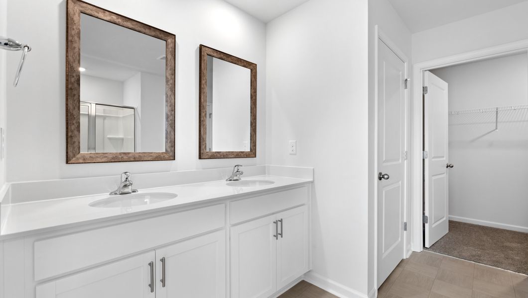 Representative furnished interior of a home built from the AISLE by D.R. Horton in Seneca Falls, Seneca (Image 11).