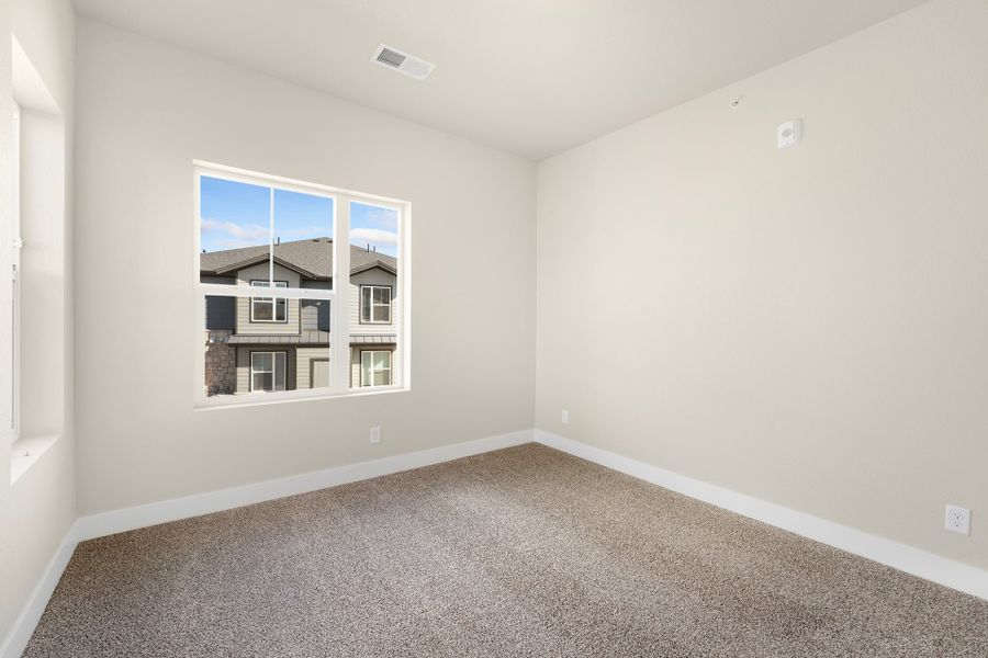 Spacious, unfurnished interior of a new home in Wilder at Timnath Ranch, Timnath (Image 19). Spacious, unfurnished interior of a new home in Wilder at Timnath Ranch, Timnath (Image 19).
