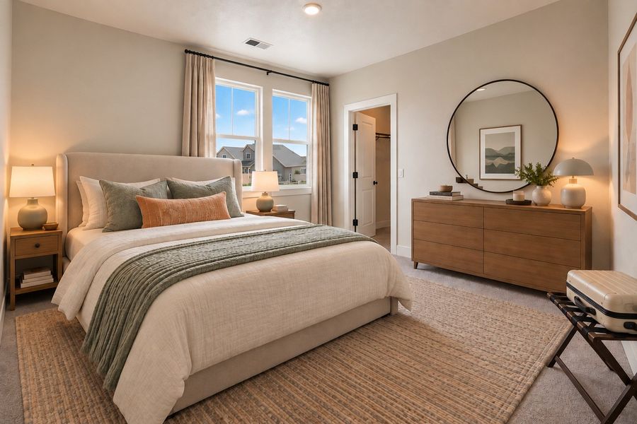 Furnished interior view inside a new home in Macanta, Castle Rock (Image 6).