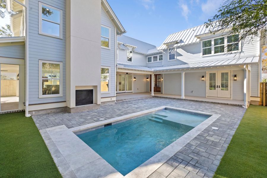 Exterior details and patio area of a home in , Mount Pleasant (Image 32). Exterior details and patio area of a home in , Mount Pleasant (Image 32).