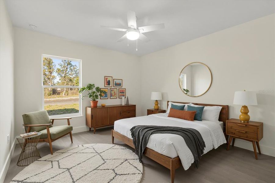 Furnished interior view inside a new home in , Ocklawaha (Image 7).