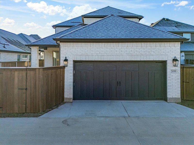 Exterior details and patio area of a home in , Celina (Image 3). Exterior details and patio area of a home in , Celina (Image 3).