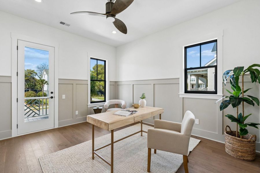 Furnished interior view inside a new home in , Mount Pleasant (Image 9).