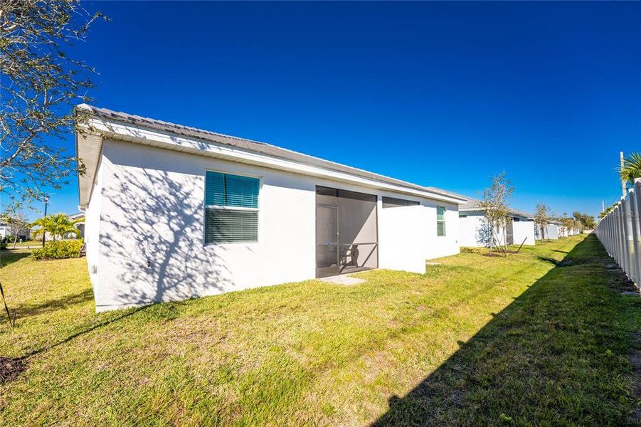 Exterior details and patio area of a home in , Englewood (Image 28).