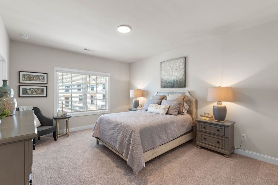 Representative furnished interior of a home built from the The Castleberry by The Providence Group in Palisades Single Family, Cumming (Image 42).