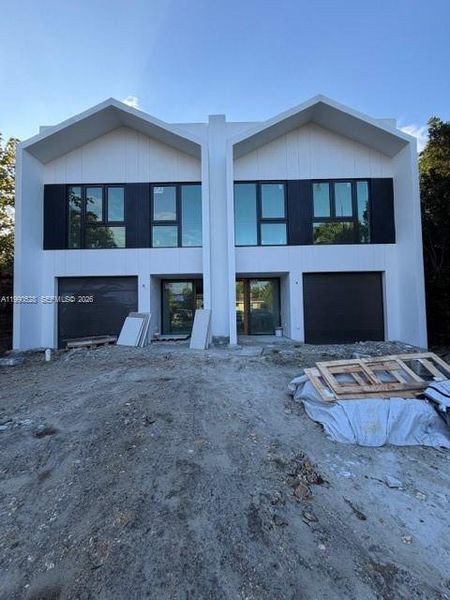 In-progress construction of a new home in , Miami, FL (Image 11).