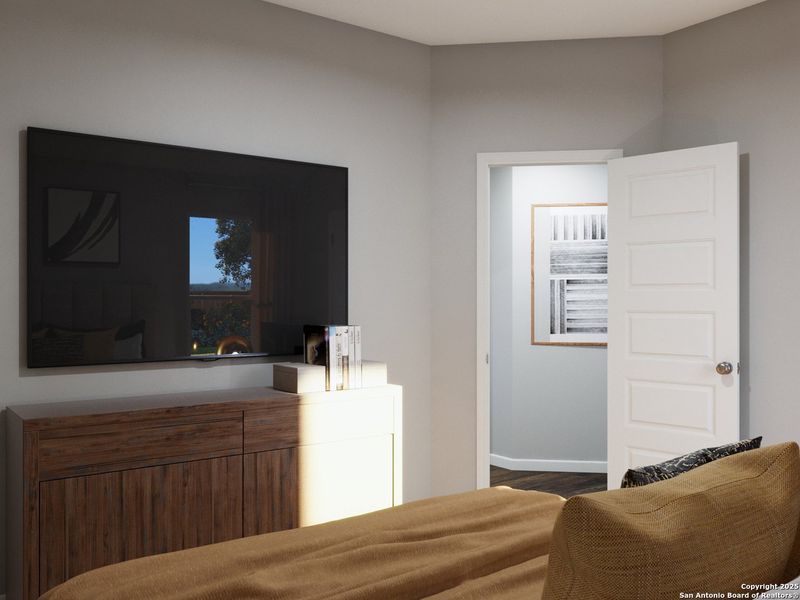 Furnished interior view inside a new home in Swenson Heights, Seguin (Image 10).