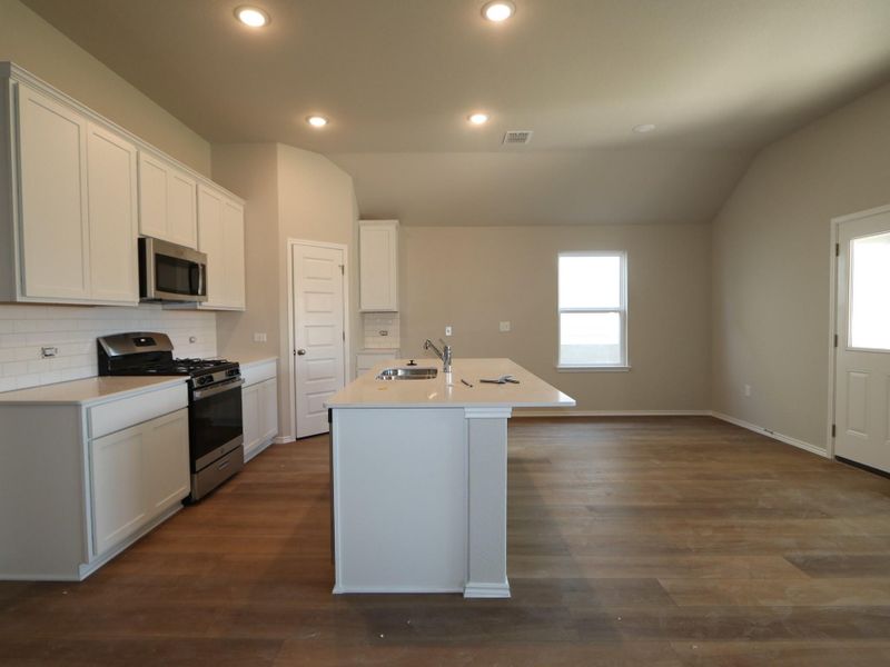 Furnished interior view inside a new home in Cascades at Onion Creek, Austin (Image 9).
