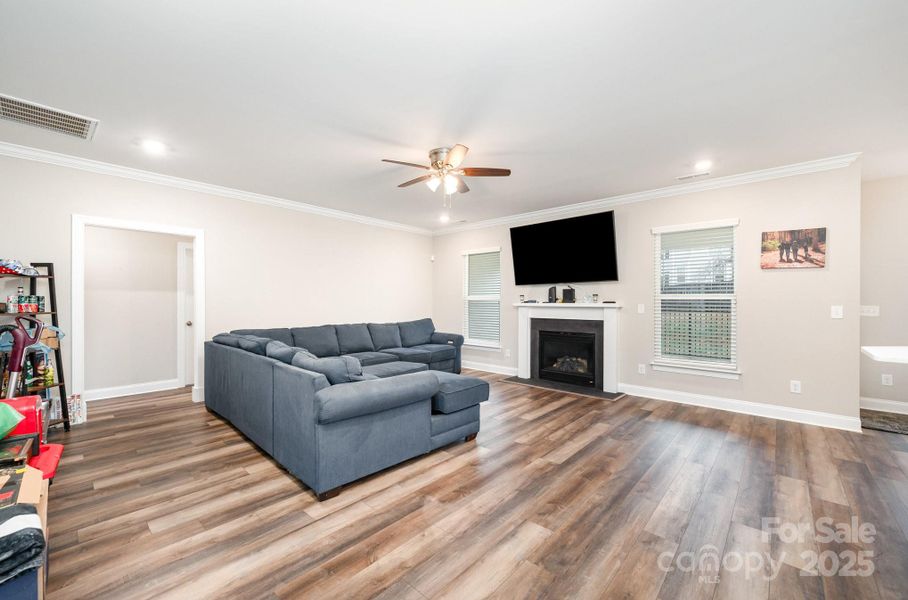 Furnished interior view inside a new home in , Statesville (Image 4).
