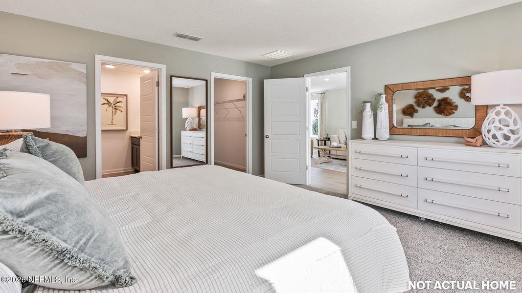 Furnished interior view inside a new home in Rookery, Green Cove Springs (Image 10).