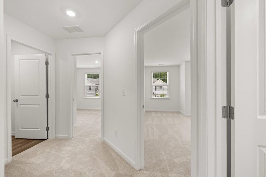 Spacious, unfurnished interior of a new home in Timber Ridge: Timber Ridge 42', Douglasville (Image 25). Spacious, unfurnished interior of a new home in Timber Ridge: Timber Ridge 42', Douglasville (Image 25).