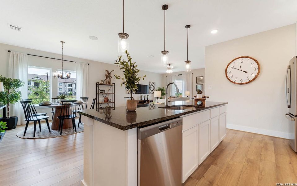 Furnished interior view inside a new home in Mesa Vista, Von Ormy (Image 9).