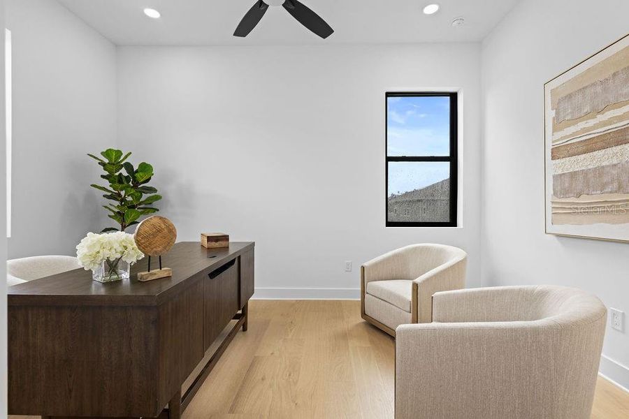 Furnished interior view inside a new home in , Tampa (Image 33).