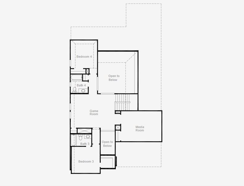 2D floor plan layout of this home in Meadow Vista, Anna, TX (Image 3). 2D floor plan layout of this home in Meadow Vista, Anna, TX (Image 3).