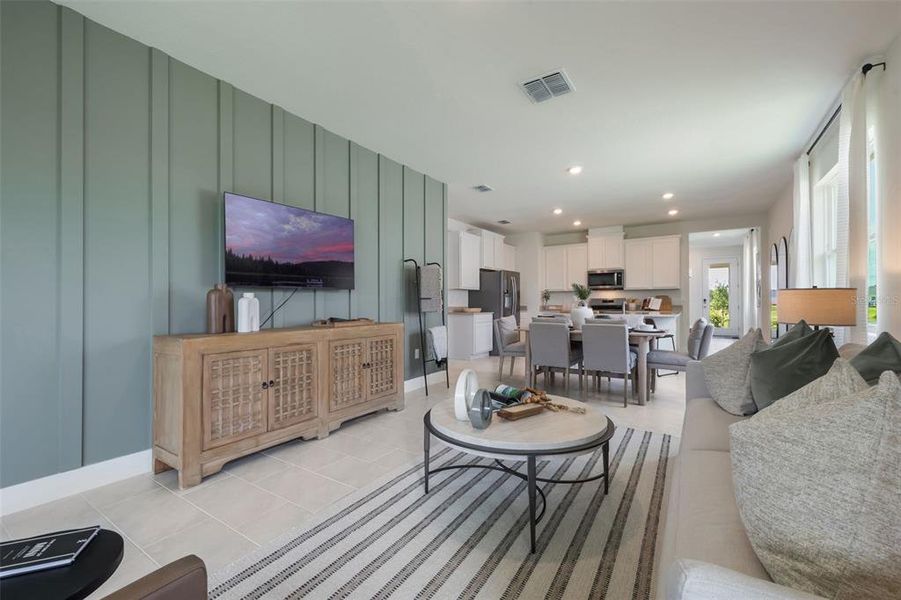 Furnished interior view inside a new home in Lakes of Mount Dora, Mount Dora (Image 31). Furnished interior view inside a new home in Lakes of Mount Dora, Mount Dora (Image 31).