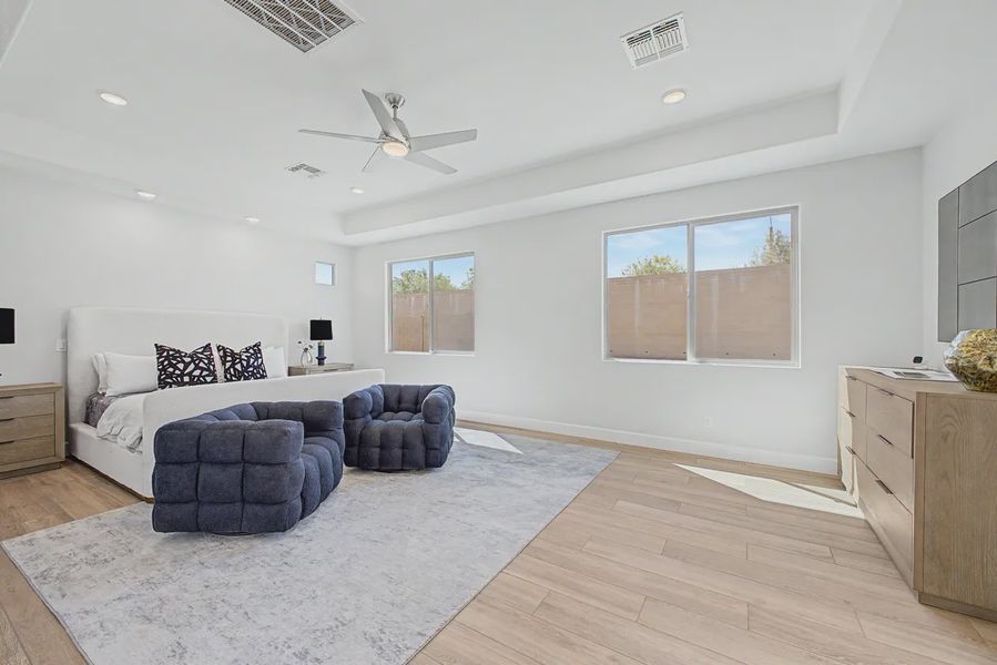 Furnished interior view inside a new home in Bellero Estates, Queen Creek (Image 15).