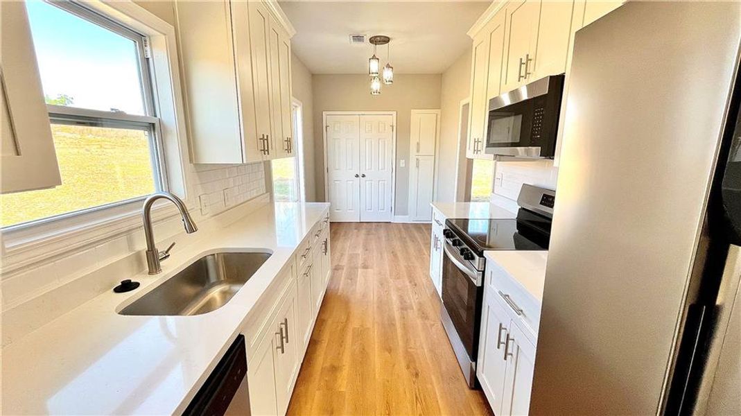 Furnished interior view inside a new home in , Griffin (Image 9).