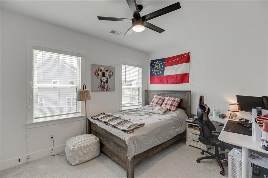 Furnished interior view inside a new home in , Cumming (Image 44).