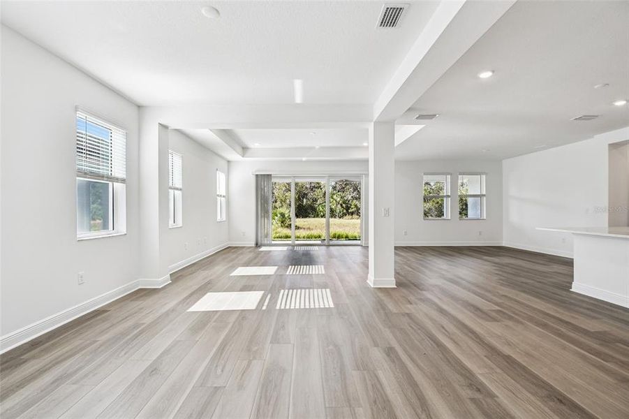 Spacious, unfurnished interior of a new home in Creeks Edge at Twin Rivers, Parrish (Image 58).