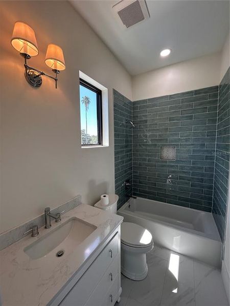 Furnished interior view inside a new home in , Tampa (Image 34).