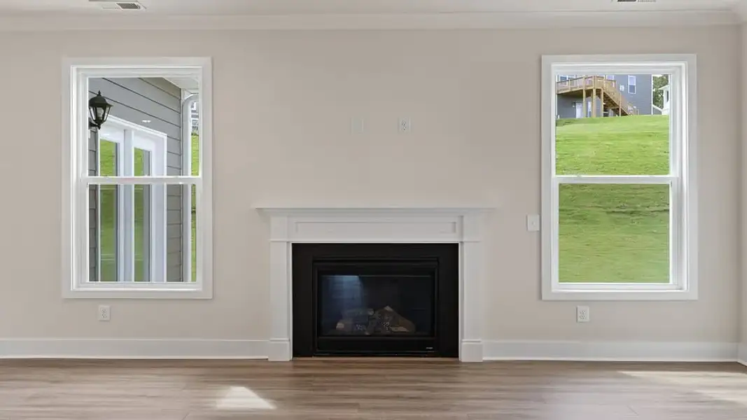 Spacious, unfurnished interior of a new home in Spring Ridge Reserve, Anderson (Image 23). Spacious, unfurnished interior of a new home in Spring Ridge Reserve, Anderson (Image 23).
