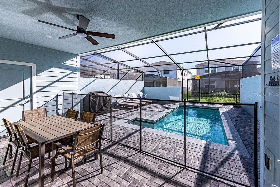 Exterior details and patio area of a home in , Clermont (Image 2). Exterior details and patio area of a home in , Clermont (Image 2).