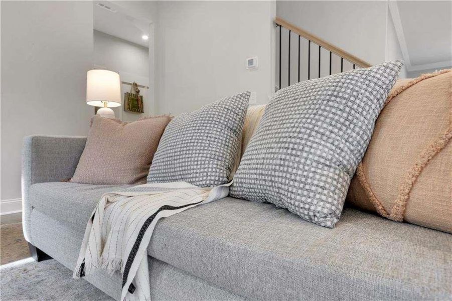 Close-up of interior finishes inside a home in The Paddocks at Doc Hughes, Buford (Image 20).