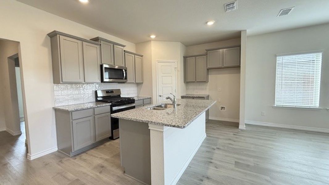 Furnished interior view inside a new home in Silverado, Aubrey (Image 3).