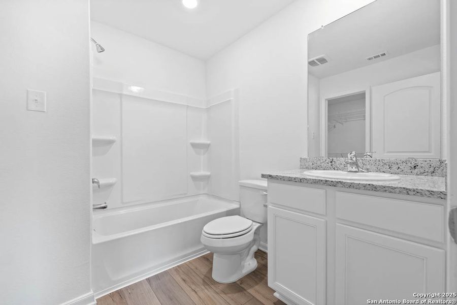 Furnished interior view inside a new home in , San Antonio (Image 6).