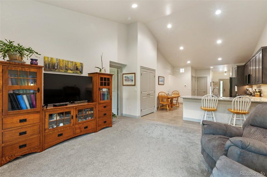 Furnished interior view inside a new home in , Woodland Park (Image 4). Furnished interior view inside a new home in , Woodland Park (Image 4).