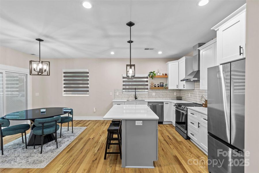 Furnished interior view inside a new home in , Charlotte (Image 15).