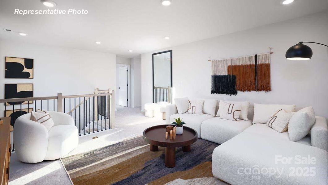 Furnished interior view inside a new home in Westport, York (Image 23).