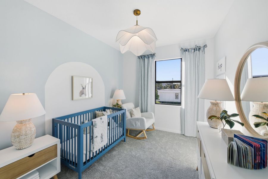 Furnished interior view inside a new home in Everton, Lantana (Image 5).
