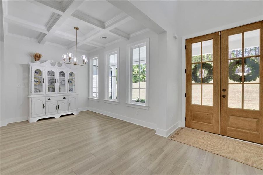 Spacious, unfurnished interior of a new home in , Monroe (Image 24).