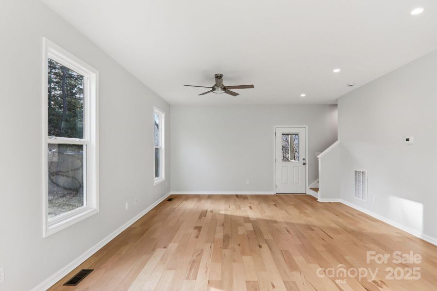 Spacious, unfurnished interior of a new home in , Candler (Image 39).