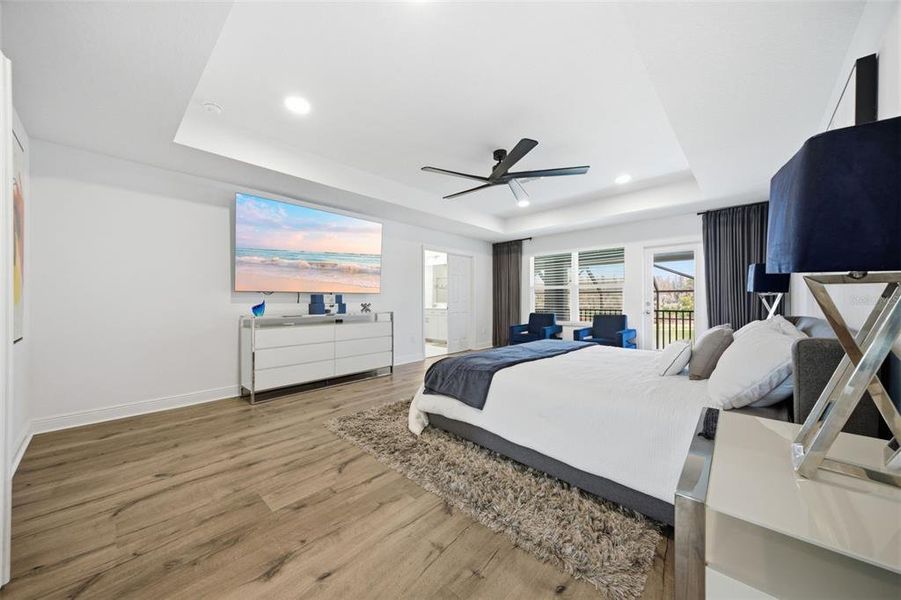 Furnished interior view inside a new home in Whispering Oaks Preserve, Wesley Chapel (Image 59). Furnished interior view inside a new home in Whispering Oaks Preserve, Wesley Chapel (Image 59).