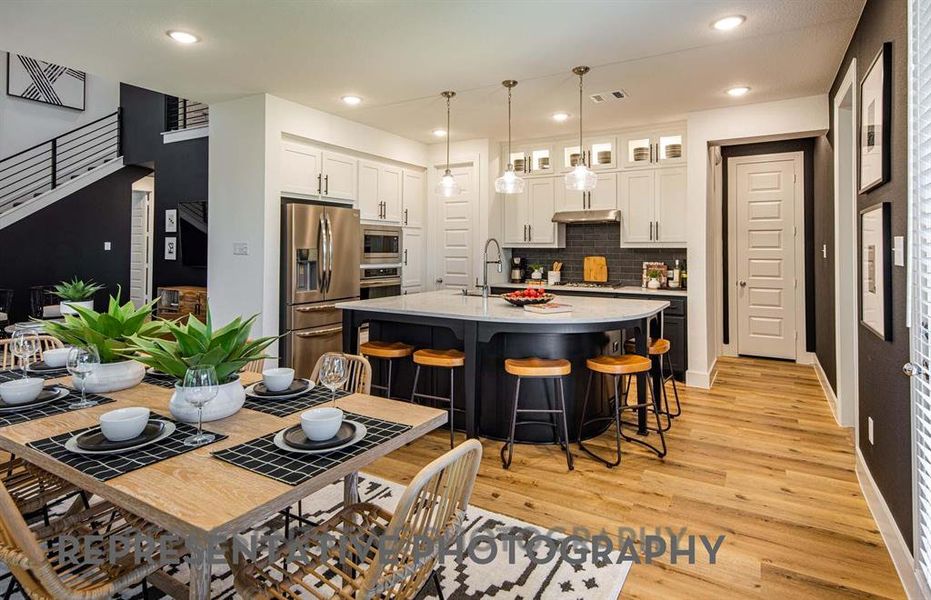 Furnished interior view inside a new home in Mosaic, Celina (Image 7).