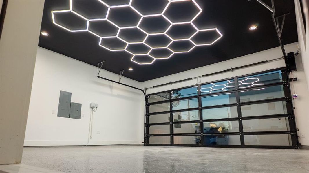 Hexagon LED lights
