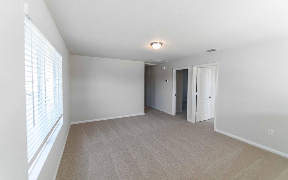 Spacious, unfurnished interior of a new home in Paramount, Kyle (Image 12). Spacious, unfurnished interior of a new home in Paramount, Kyle (Image 12).