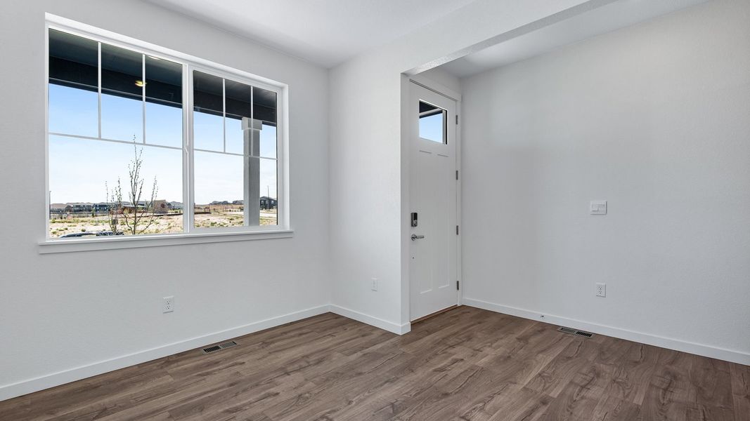 Spacious, unfurnished interior of a new home in Trails at Crowfoot, Parker (Image 19).