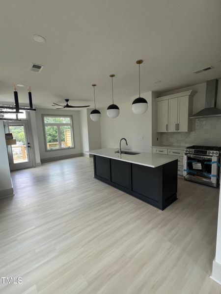 kitchen/family room