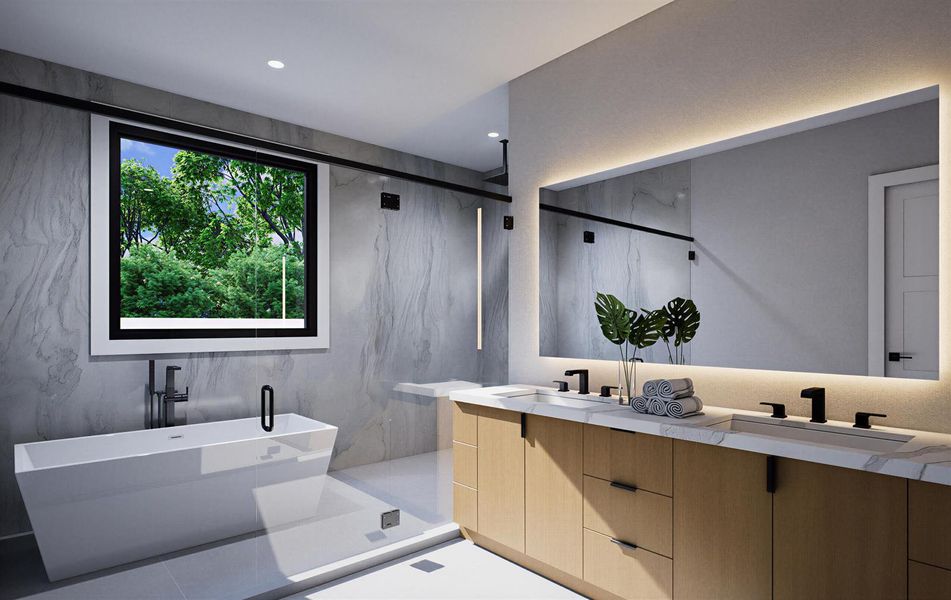 1642- Master Bathroom