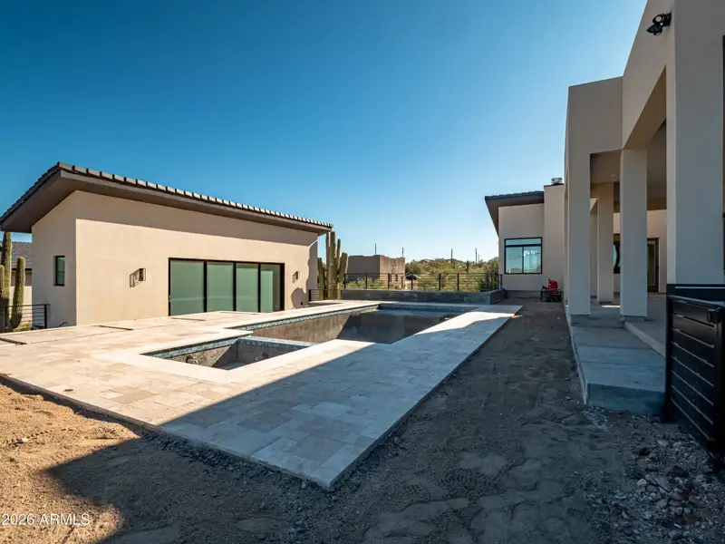 Back patio Back patio