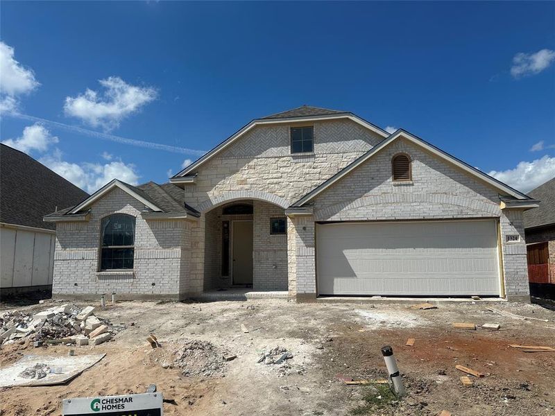 Front exterior of a new home in , Forney, TX, highlighting curb appeal (Image 2).