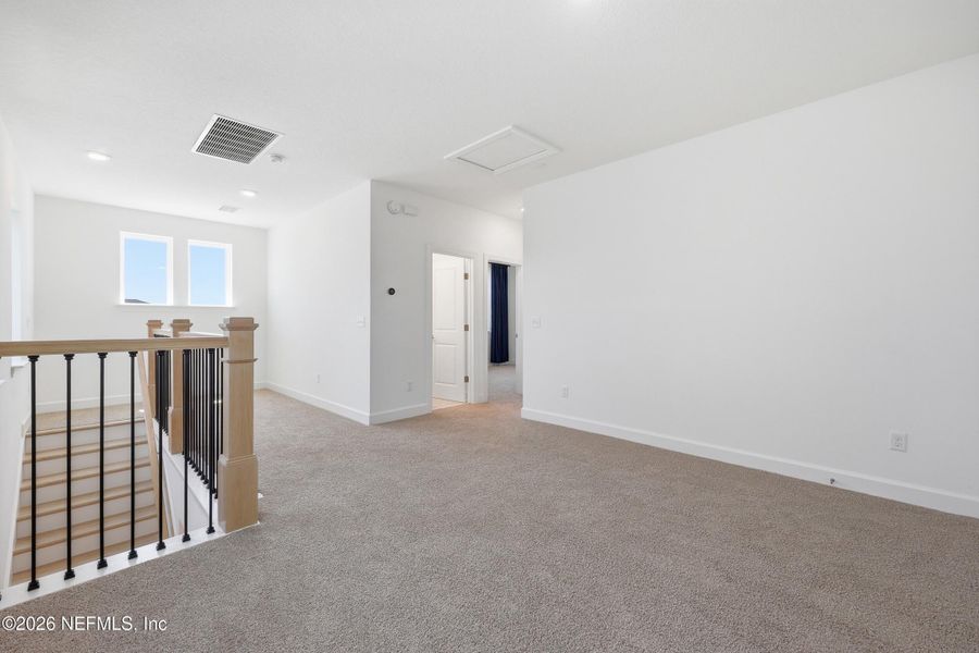 Spacious, unfurnished interior of a new home in Crosswinds 40’, Ponte Vedra (Image 35).